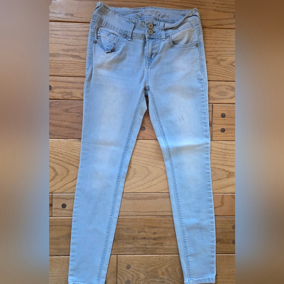 Wallflower Denim - Wallflower Light Blue Womens Skinny Jeans